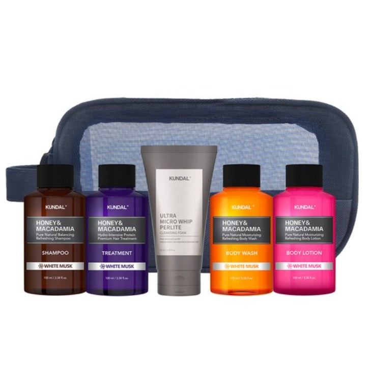 [KUNDAL] Travel Kit #White Musk – Hair Care by KUNDAL l HOLIHOLIC Main image