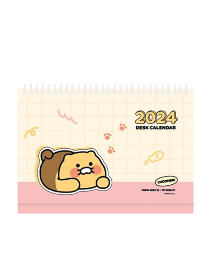 [Kakao Friends, Little Friends] 2024 Choonsik Desk Calendar l Holiholic