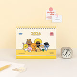 [Kakao Friends, Little Friends] 2024 Small Desk Calendar-Holiholic