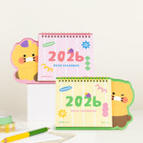 [Kakao Friends, Little Friends] Choonsik 2026 Shape Calendar
