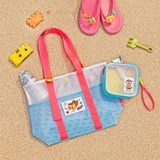 [Kakao Friends, Little Friends] Choonsik Mesh Beach Bag