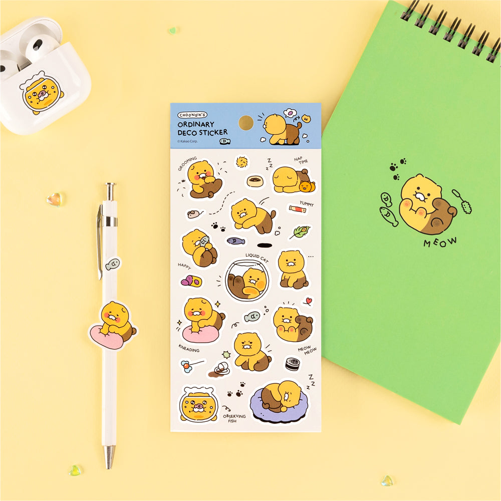 Choonsik Ordinary Decor Sticker 5ea Secondary image