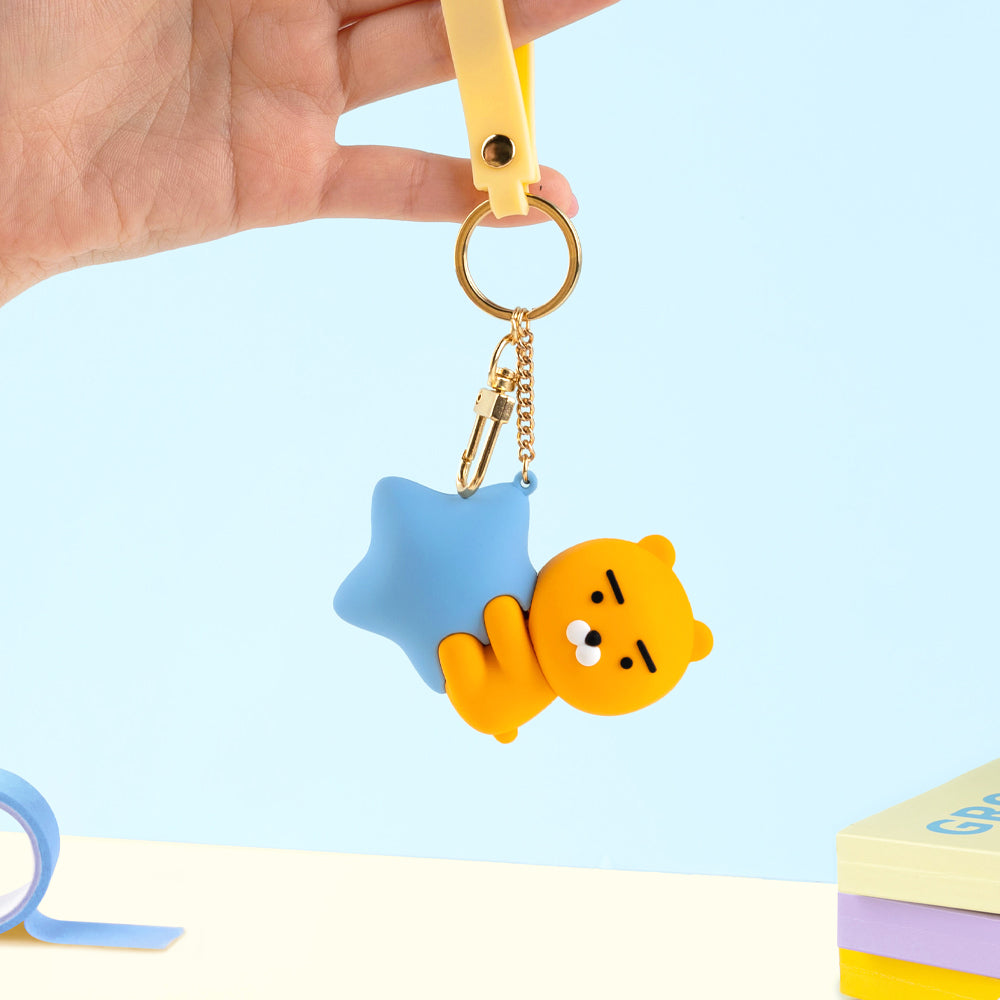 [Kakao Friends, Little Friends] Initial Figure Key Ring – Stationery by Kakao Friends l HOLIHOLIC