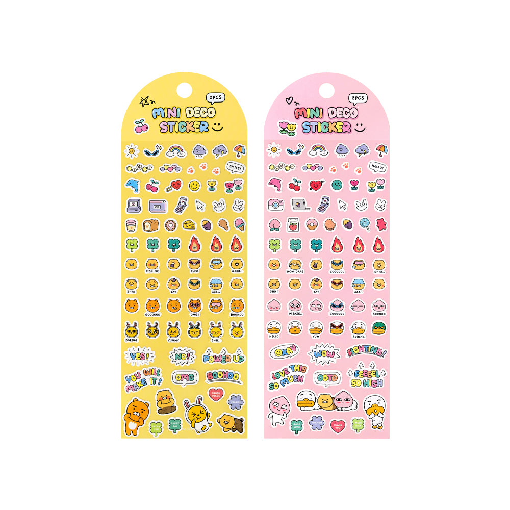 [Kakao Friends, Little Friends] Say Cheese Mini Decor Sticker Set – Stationery by Kakao Friends l HOLIHOLIC Main image