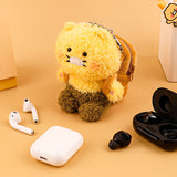 [Kakao Friends, Little Friends] Sewing Wireless Earphone Pouch Bread Choonsik-Holiholic