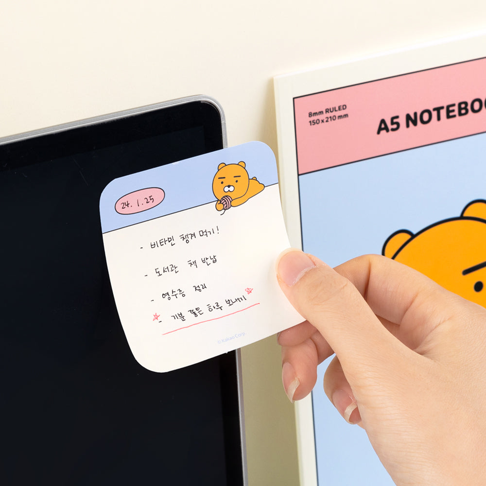 [Kakao Friends, Little Friends] Sticky Memo Pad-Holiholic
