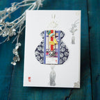 Korean Traditional Lucky Pouch Card Set-Holiholic