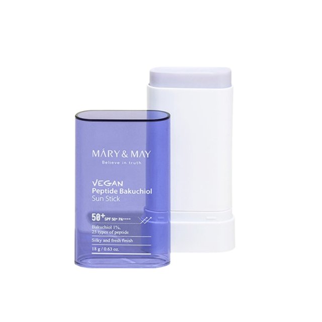 [MARY & MAY] Vegan Peptide Bakuchiol Sun Stick – Sunscreen by MARY & MAY l HOLIHOLIC Main image