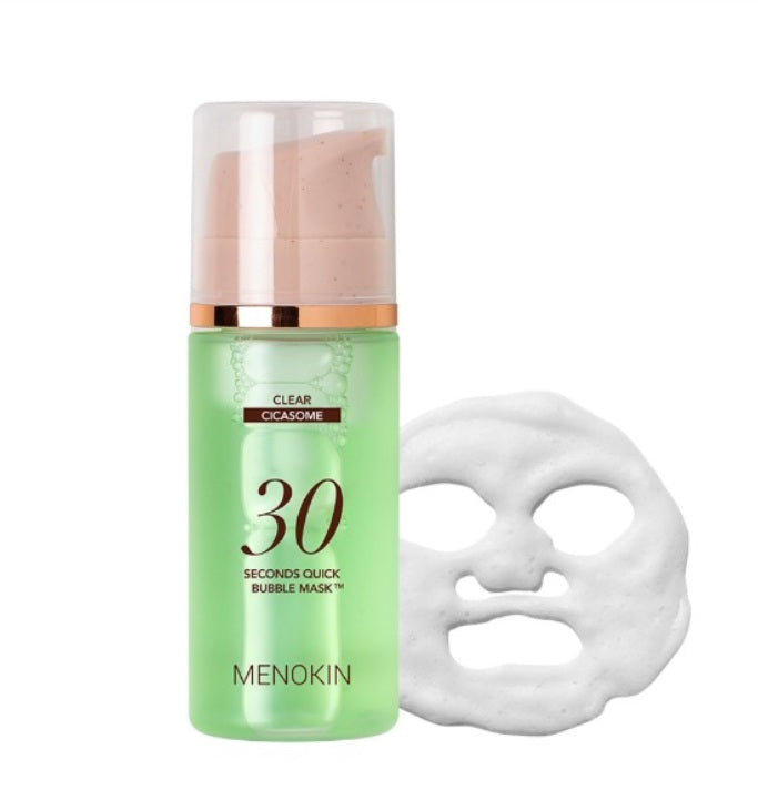 [MENOKIN] 30 Seconds Quick Bubble Mask #CLEAR-Holiholic