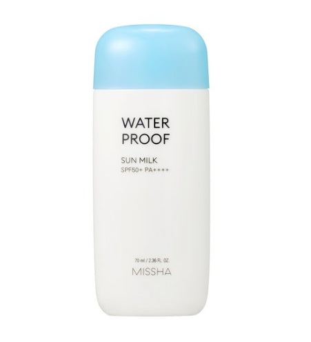 [MISSHA] All Around Safe Block Waterproof Sun Milk SPF50+ PA++++ 70ml-Holiholic Main image