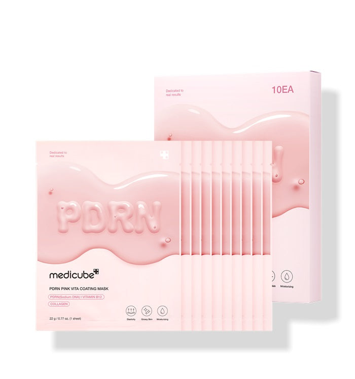 [Medicube] PDRN Vita Coating Mask 10P – Skin Care Masks & Peels by Medicube l HOLIHOLIC Main image