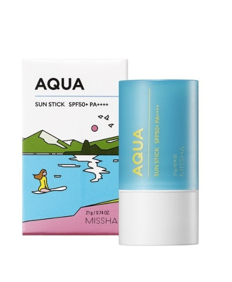 [Missha] All Around Safe Block Aqua Sun Stick SPF50+ PA++++ -Holiholic Main image