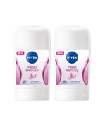 [NIVEA] 1+1 Deodorant Stick Pearl Beauty 50ml
