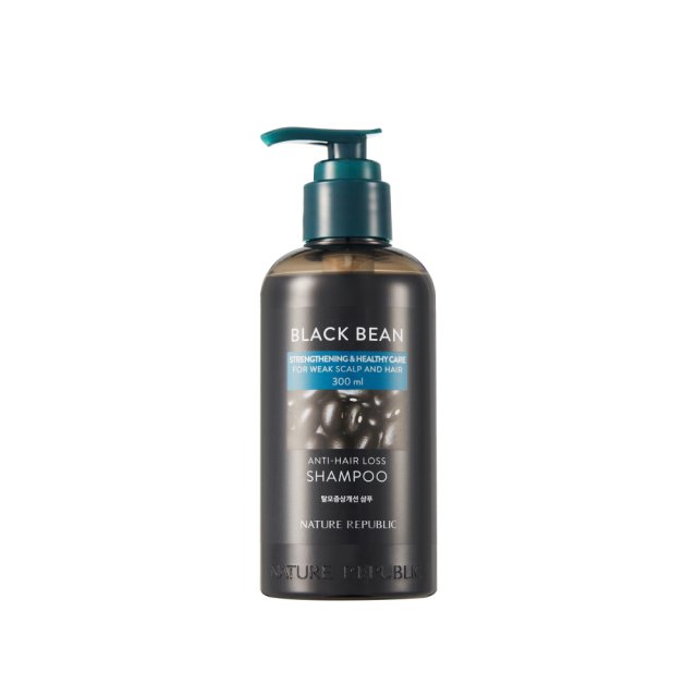 [Nature Republic] Black Bean Anti-Hair Loss Shampoo 300ml-Holiholic Main image