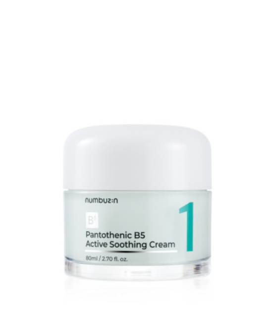 [Numbuzin] No. 1 Pantothenic B5 Active Soothing Cream 80ml-Holiholic