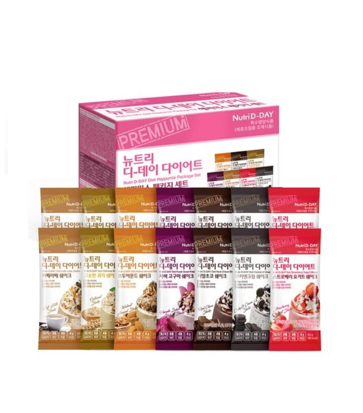 [Nutri D-Day] Diet Shake Happy Mix Package 14packs-Holiholic Main image