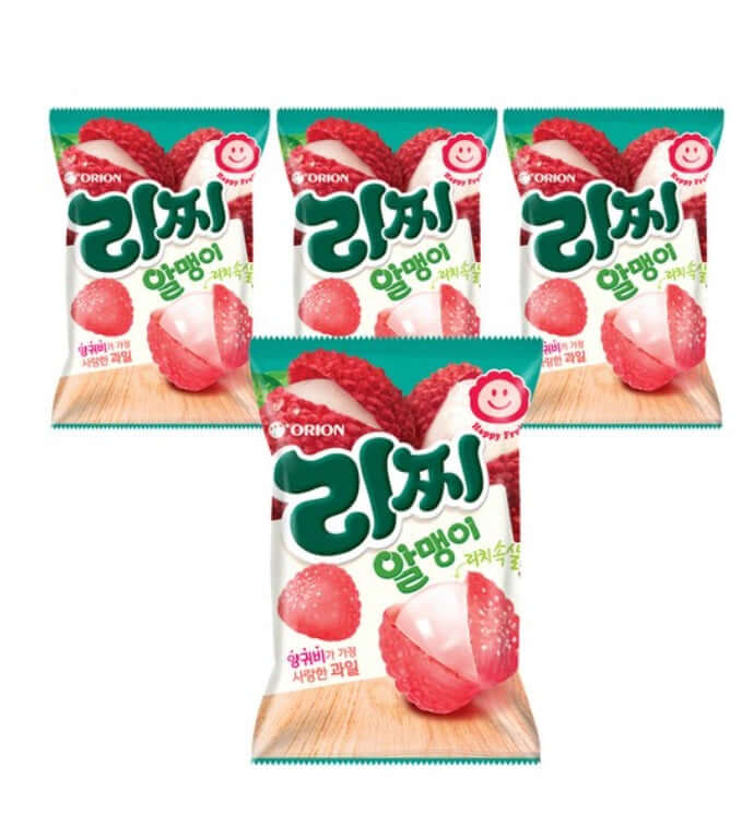 [Orion] Lychee Flesh 67g x 4packs – Snack Foods by Orion l HOLIHOLIC
