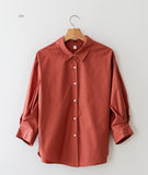 Over Fit Cotton Shirt-Holiholic