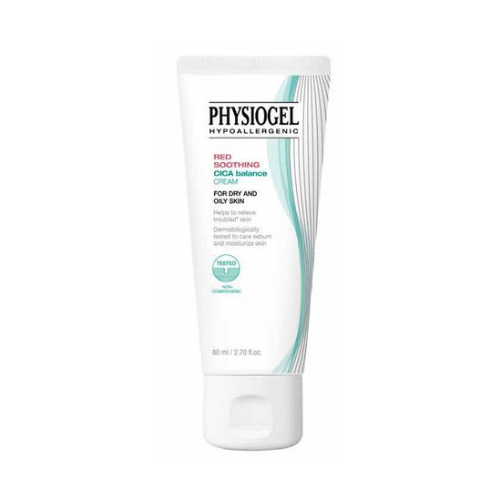[PHYSIOGEL] Red Soothing CICA Balance Cream 80ml – Lotion & Moisturizer by PHYSIOGEL l HOLIHOLIC