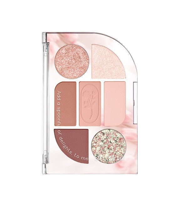 [Peripera] Sim:plain Eye Palette #06 Chiffon Blossom – Eye Makeup by Peripera l HOLIHOLIC