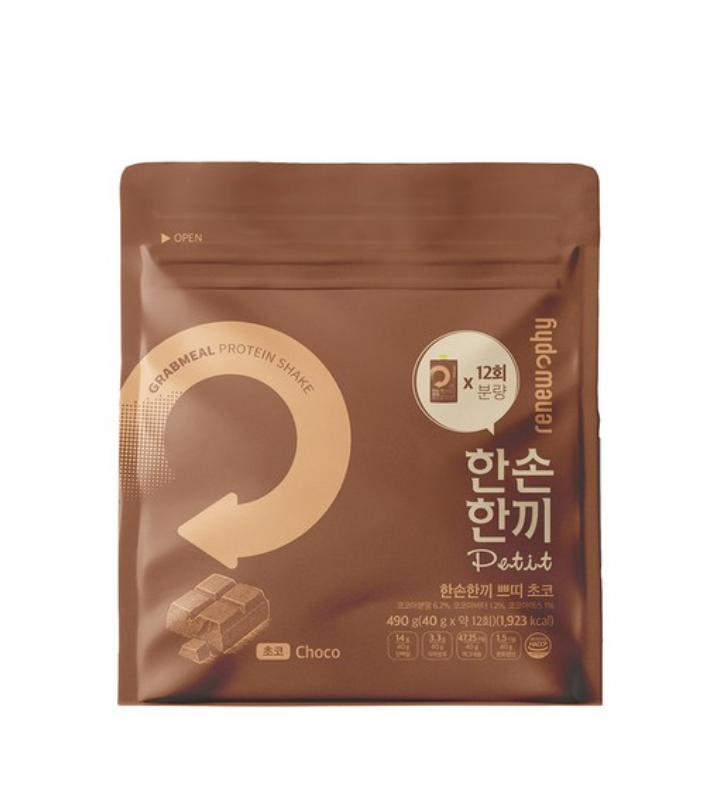 [RENEWPHY] GRABMEAL Protein Shake Jumbo-Holiholic Main image
