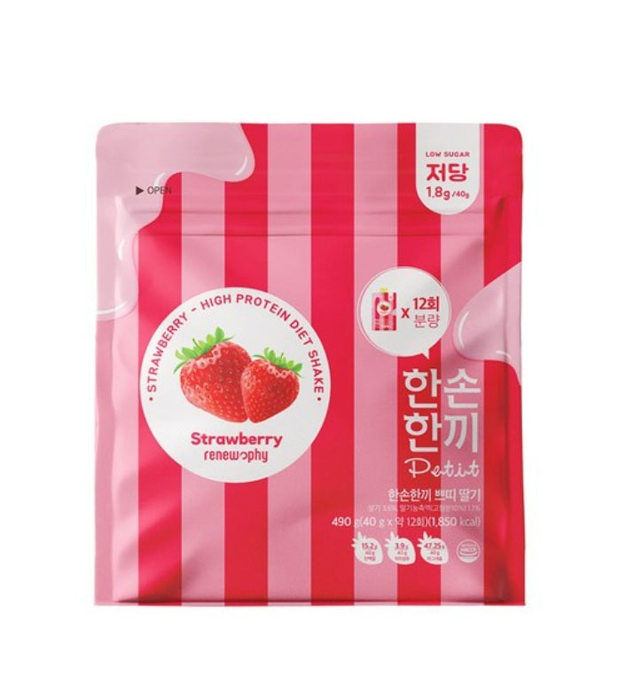 [RENEWPHY] GRABMEAL Protein Shake Jumbo #Strawberry-Holiholic