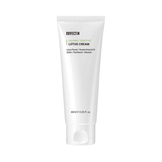 [ROVECTIN] Calming Sensitive Lotus Cream 60ml – Lotion & Moisturizer by Rovectin l HOLIHOLIC
