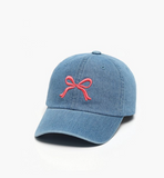 Ribbon Embroidery Baseball Cap-Holiholic