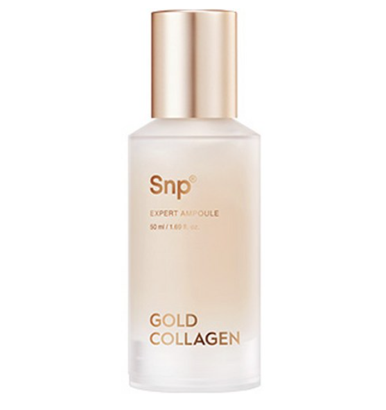[SNP] Gold Collagen Expert Ampoule 50ml – Skin Care by SNP l HOLIHOLIC