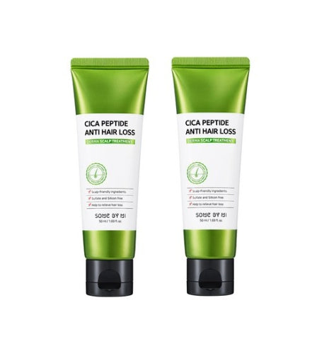 [SOME BY MI] 1+1 Cica Peptide Anti Hair Loss Derma Scalp Treatment 50ml