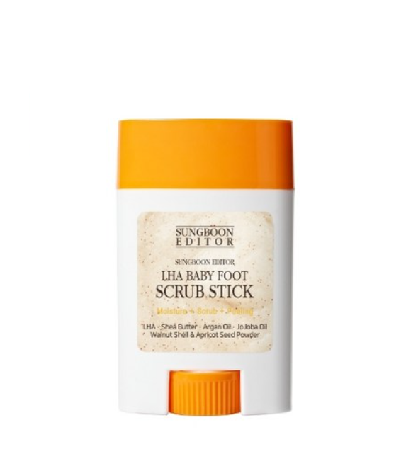 [SUNGBOON EDITOR] LHA Baby Foot Scrub Stick 20g – Skin Care by SUNGBOON EDITOR l HOLIHOLIC
