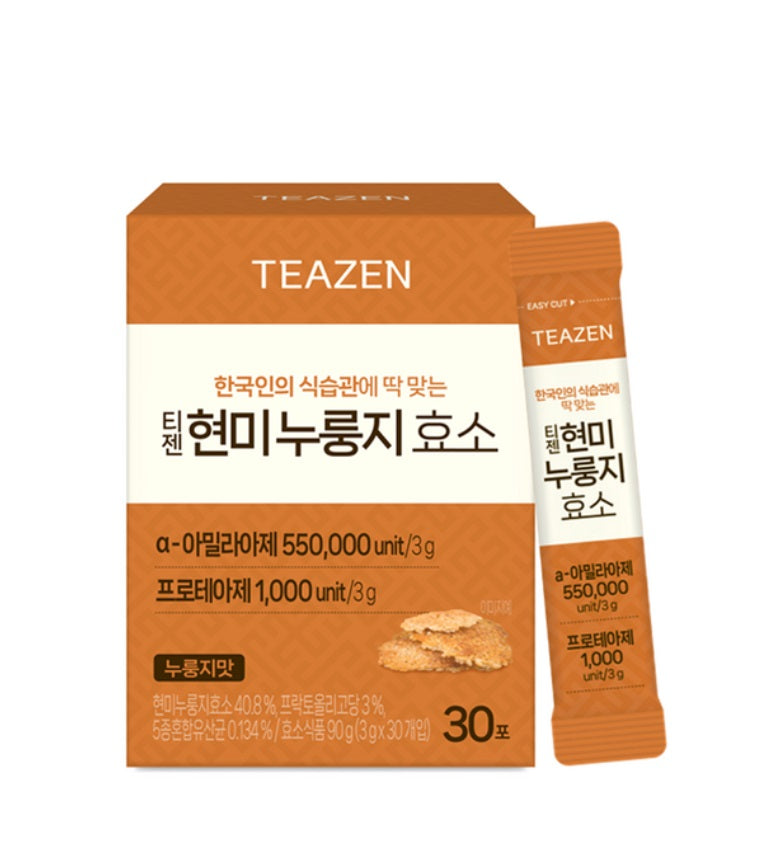 [TEAZEN] Brown Rice Nurungji Enzyme 30 Sticks – Health & Wellness by TEAZEN l HOLIHOLIC
