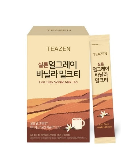 [TEAZEN] Earl Grey Vanilla Milk Tea 20 sticks -Holiholic