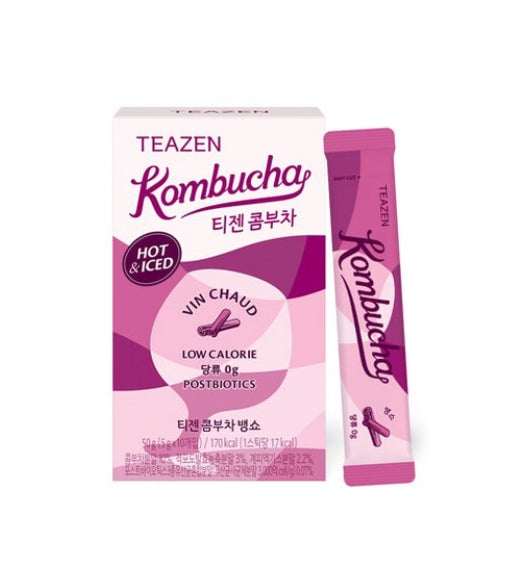 [TEAZEN] Kombucha VIN CHAUD 5g * 10 sticks-Holiholic Main image