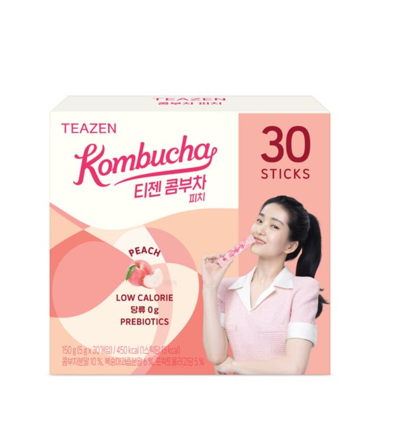 [TEAZEN] NEW Kombucha Peach Tea-Holiholic Main image