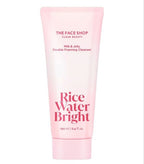 [THE FACE SHOP] Rice Water Bright Milk & Jelly Double Foaming Cleanser-Holiholic
