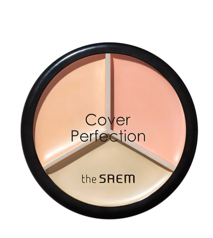 [THE SAEM] Cover Perfection Triple Pot Concealer-Holiholic
