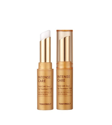 [TONYMOLY] Intense Care Gold 24K Snail Lip Treatment Stick 3.5g-Holiholic Main image