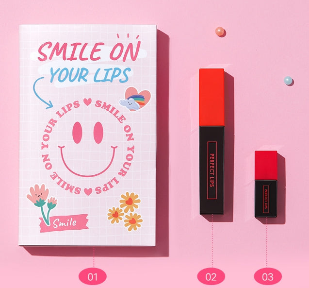 [TONYMOLY] Perfect Lips Shocking Lip Tint Smile Gift Set -Holiholic