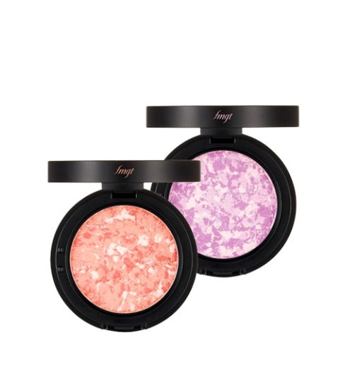[The Face Shop] Marble Beam Blusher & Highlighter-Holiholic