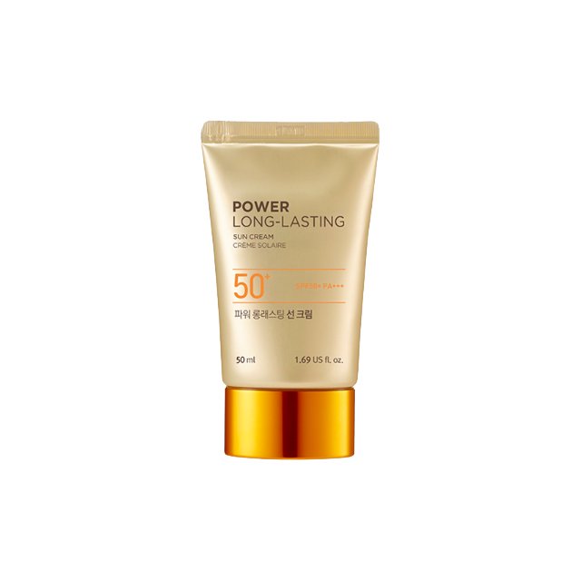 [The Face Shop] Power Lasting Sun Cream SPF50+ PA+++ 50ml-Holiholic