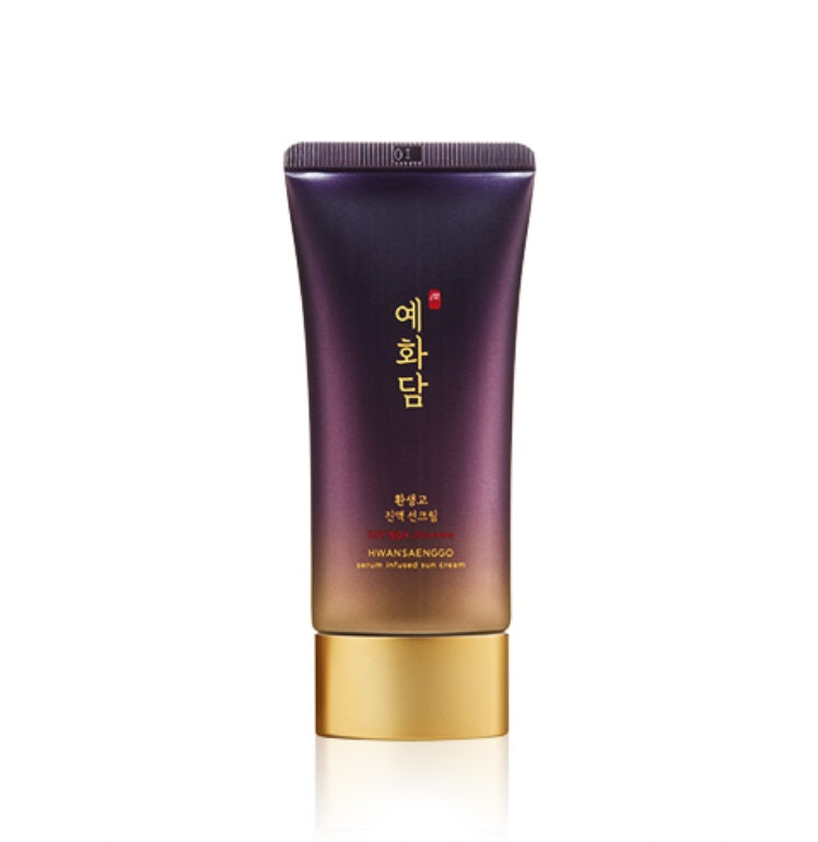 [The Face Shop] Yehwadam Hwansaenggo Serum Infused Sun Cream 50ml – Sunscreen by THE FACE SHOP l HOLIHOLIC Main image