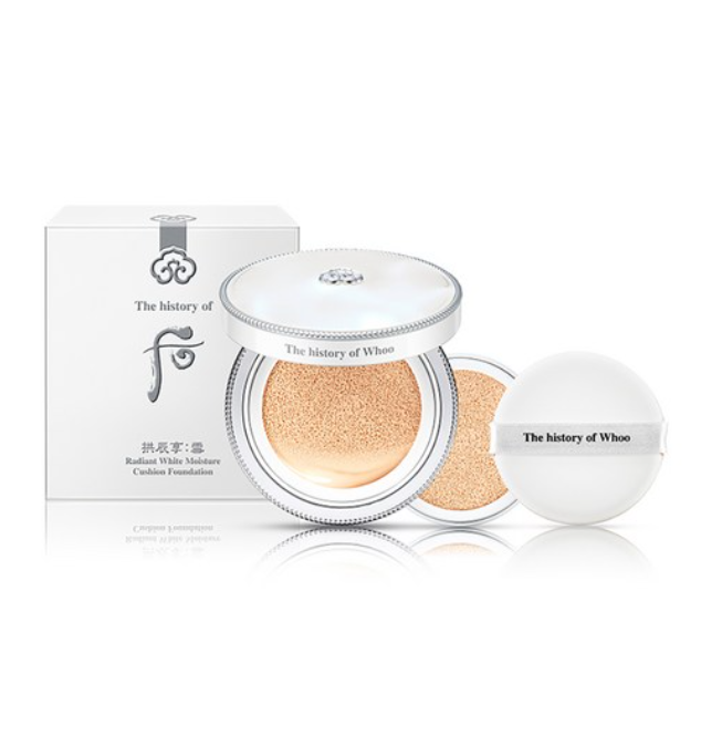 [The History of Whoo] Gongjinhyang Seol Radiant White Moisture Cushion Foundation 13g x 2ea – Face Makeup by THE HISTORY OF WHOO l HOLIHOLIC Main image