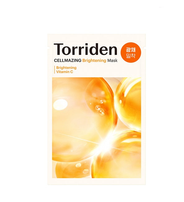 [Torriden] Cellmazing Vita C Brightening Mask Sheet 1P – Skin Care Masks & Peels by Torriden l HOLIHOLIC