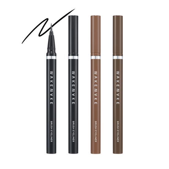 [WAKEMAKE] 1+1 Eye Proof Brush Eyeliner – Eye Makeup by WAKEMAKE l HOLIHOLIC