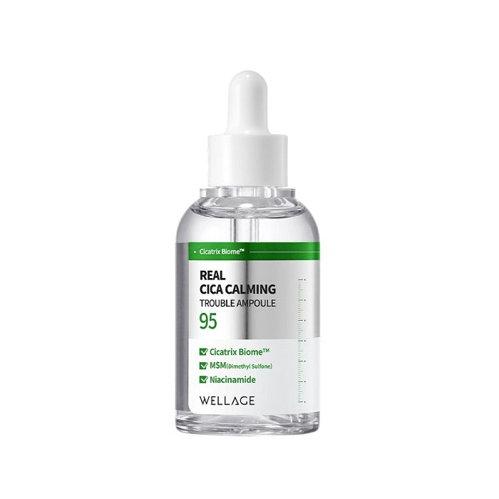 [WELLAGE] Real Cica Calming 95 Trouble Ampoule 50ml-Holiholic Main image