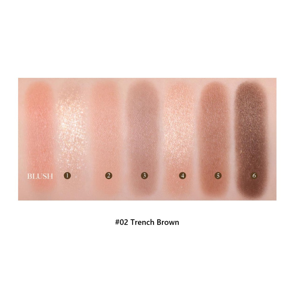 W Daily Mood Up Eye Palette Secondary image
