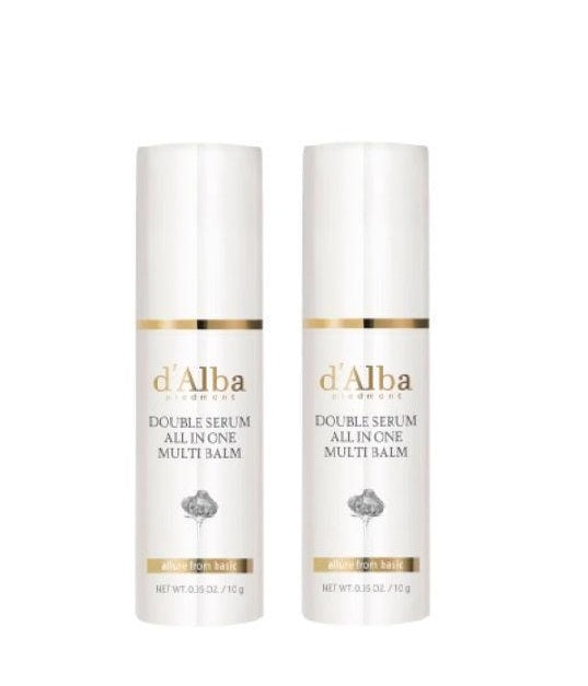 [d’Alba] 1+1 Double Serum All in One Multi Balm 10g-Holiholic