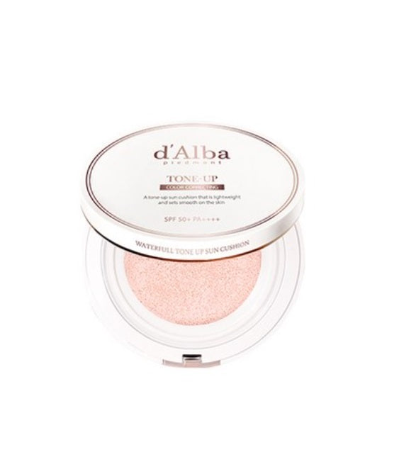 [d'Alba] Waterful Tone-Up Sun Cushion SPF50+ PA++++ – Sunscreen by d'Alba l HOLIHOLIC