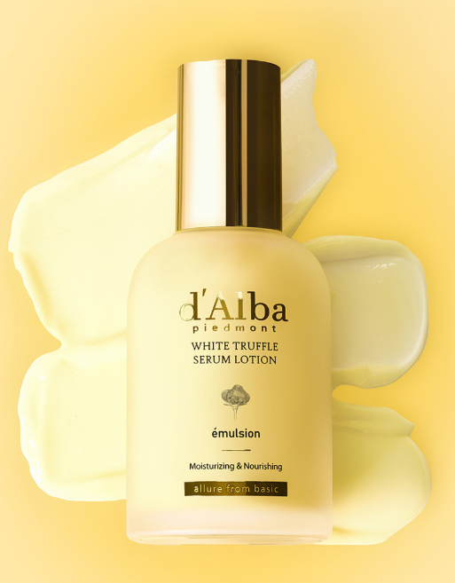 [d'Alba] White Truffle Moisturizing Serum Lotion 100ml – Lotion & Moisturizer by d'Alba l HOLIHOLIC